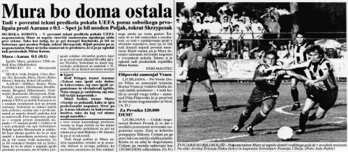 Muri ni uspelo premagati Aaraua.