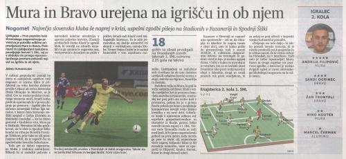 Komentar v časniku Delo.