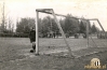 Nogometaši Mure bodo v pripravljalnem obdobju odigrali 8 tekem, od tega dve mednarodni. Na fotografiji je Janez Nemec, vodja nogometnega odseka pri SK Muri. Prikazan je gol na južni strani stadiona.