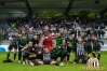 Po koncu tekme pred južno tribuno. Od leve: Kai Cipot, Marko Zalokar, Klemen Pucko, Matic Maruško, Staniša Mandić, Nino Kouter, Jan Gorenc, Žiga Kous, Luka Bobičanec, Matko Obradović, Klemen Šturm, Jure Travner, Kevin Žižek, Tomi Horvat, Mihael Klepač, Marko Brkić, Žan Karničnik, Vito Štrakl, Amadej Maroša in David Đurak.