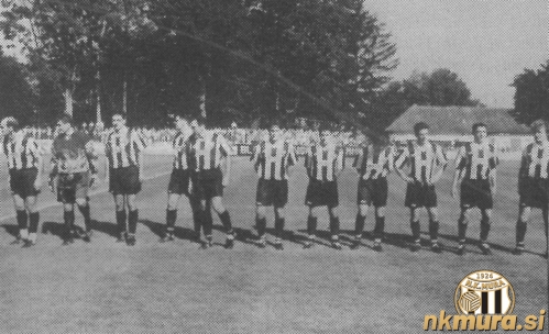 Enajsterica Mure od leve: Bakula, Černjavič, Alihodžić, Breznik, Poljšak, Stampfer, Brezič, Baranja, Gajser, Kokol in Cifer.