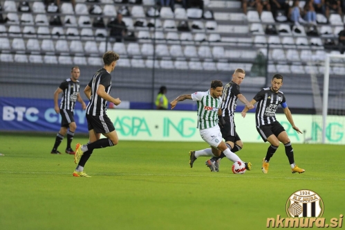 Žalgiris je bil zelo nevaren v prvem polčasu.