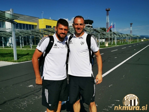 Amadej Maroša in Matic Maruško.