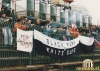 Prvo znano gostovanje Black Gringosov je bilo za Bežigradom, 17. novembra 1991. Zasledimo lahko transparenta Black and white guys in Mura Destroyers.