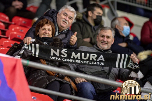 Navijači Mure v Rennesu.