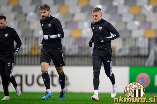 Mitja Lotrič, Nik Lorbek in Luka Bobičanec.