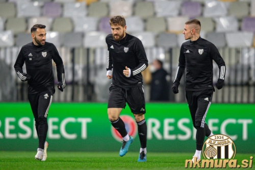 Mitja Lotrič, Nik Lorbek in Luka Bobičanec.