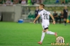 Tomi Horvat se veseli svojega prvega evropskega zadetka. Na tekmi proti Ludogorcu, 28. julija 2021, v Razgradu.
