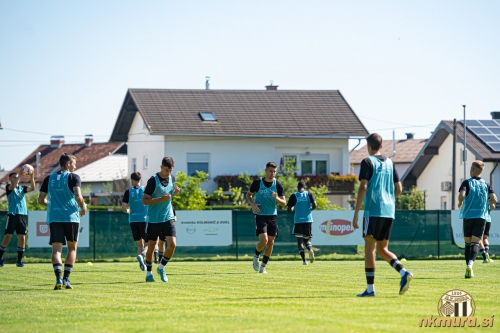 Trening Mure v Bakovcih.