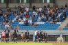 Muraši se veselijo zmage na stadionu ŽAK v Ljubljani.