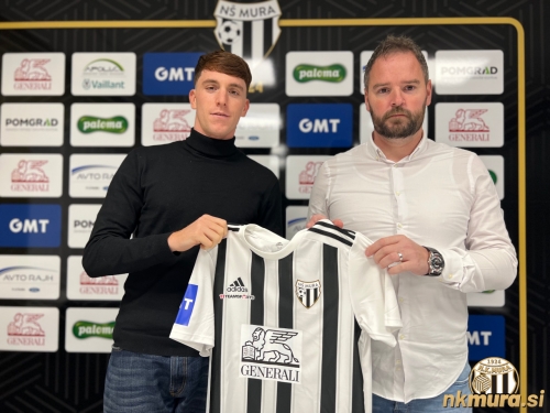 Filippo Tripi in trener Damir Čontala.