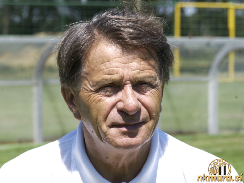 Miroslav Blažević kot trener Mure.
