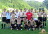 Po koncu tekme v Zagorju, 28. maja 2005. Stojijo od leve: Borut Tisnikar, Milan Miklavič (trener), Franc Fridl, Vojko Horvat, Darko Prša, Mario Zlatar, Mirko Smodej (pomočnik trenerja), Marko Balažic, Dominik Novak (fizioterapevt), Amel Mujčinovič, Robert Najdenov. Čepijo: Nejc Omladič, Denis Žilavec, Kristjan Kulčar, Vladimir Kokol, Aleš Mejač.