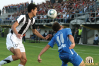 Prekmurski derbi med Nafto in Muro iz leta 2011. Na fotografiji sta Nusmir Fajić in Miha Korošec. Tekma je bila odigrana 28. septembra 2011 v Lendavi.