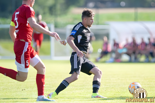 Emir Saitoski na pripravljalni tekmi proti Bistrici.