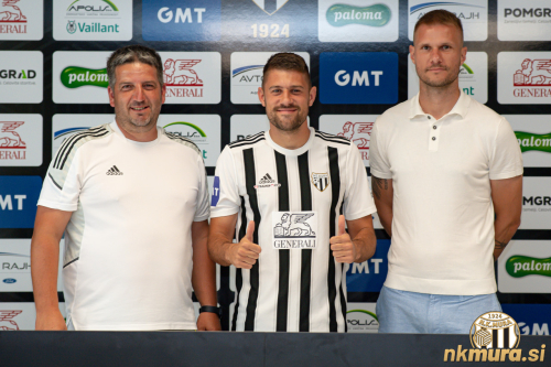 Denis Rajbar, Amadej Maroša in Gregor Balažic.