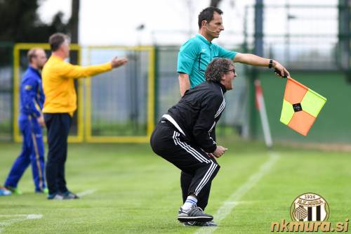 Zlatko Gabor na tekmi Mura : Beltinci (15. 4. 2017).