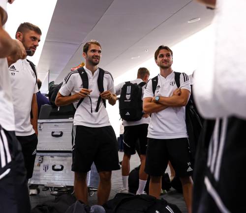 Amadej Maroša, Klemen Pucko in Tilen Ščernjavič.