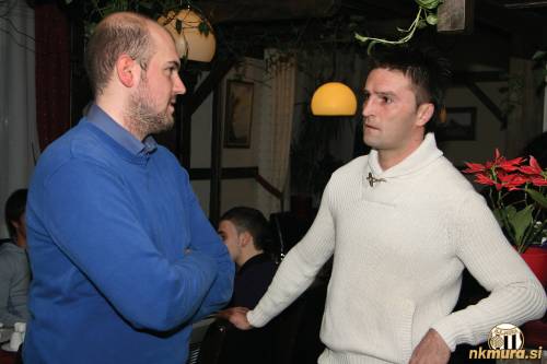 Matej Puhan in Damjan Ošlaj.