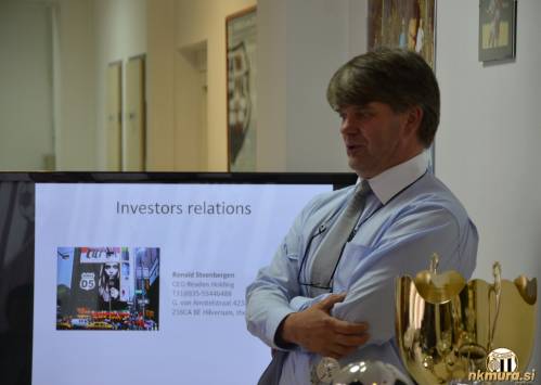 Joop Steenbergen je predstavil podjetje Readen Holding in postal podpredsednik kluba.