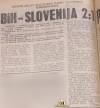 Vratar Mure Alojz Pihler je branil za slovensko reprezentanco na tekmi proti BiH.