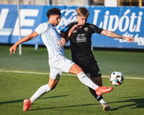 Utrinek s tekme med ZTE-jem in Muro.