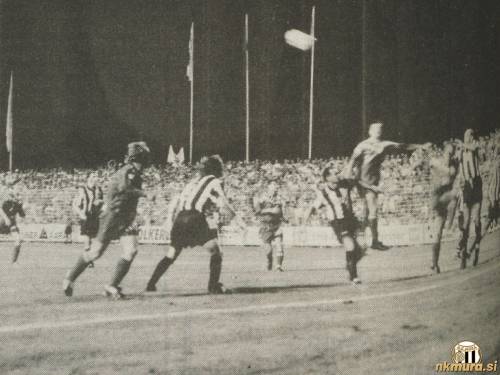 Utrinek s tekme med Aarauom in Muro.