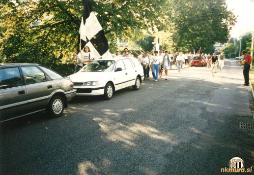 Black Gringosi ob prihodu na stadion.