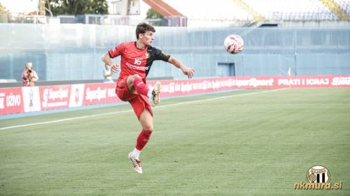 Žan na svoji prvi tekmi v dresu HNK Gorice