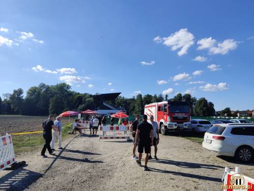 Vhod na stadion v Bakovcih.