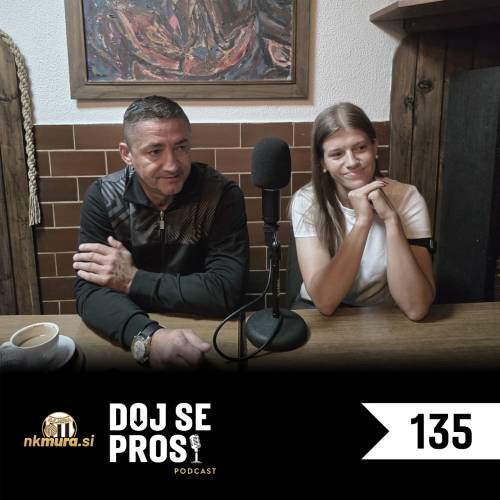 Vladimir Kokol in Živa Rakovec sta bila gosta v 135 epizodi podcasta Doj se prosi!