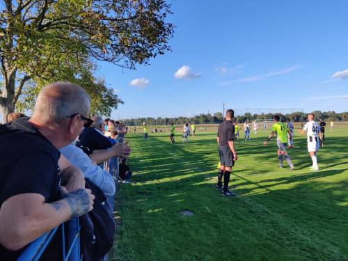 Utrinek s tekme med Cvenom in Muro.