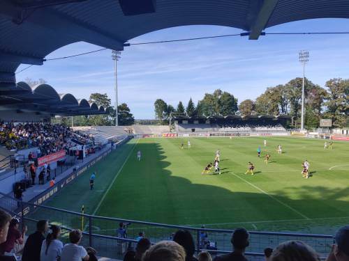 Mura : Kalcer Radomlje z južne tribune.