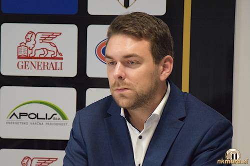 Športni direktor Grega Ciglar.