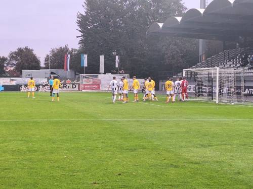 Pogled z bergdoktor kouta na dvoboj Mure in Brava.