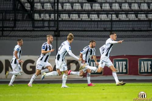 Slavje murašev po zadetku Prolete proti Bravu.