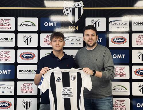 Samo Sečkar in športni direktor Grega Ciglar.