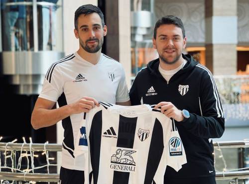 Ivan Borna Jelič Balta in športni direktor Grega Ciglar.