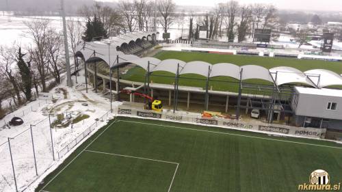 Fazanerija je pod streho.