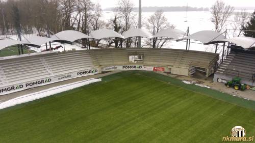 Fazanerija je pod streho.