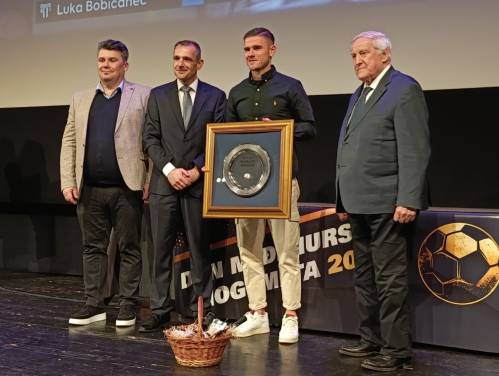 Luka Bobičanec je postal najboljši nogometaš Medžimurja v letu 2025.