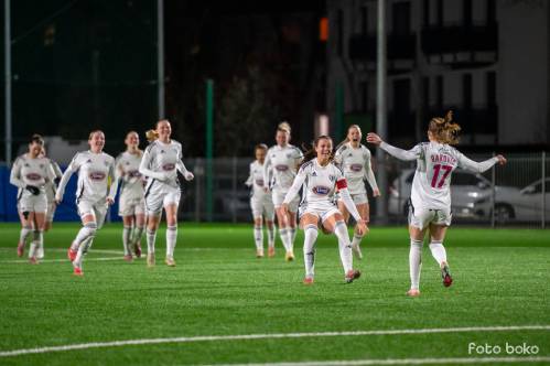 Veselje po uvrstitvi v finale.