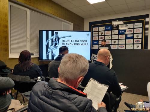 Občni zbor društva NŠ Mura, ki je bil 27. marca 2026.