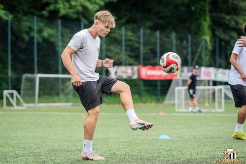 Trening mladih nogometašev Mure.