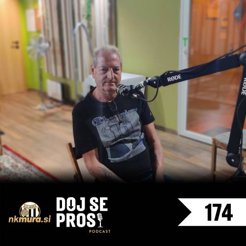 Gost 174. epizode podcasta Doj se prosi je bil imetnik najbolj znanega transparenta na Fazaneriji. Epizoda 174: Mura je večna.
