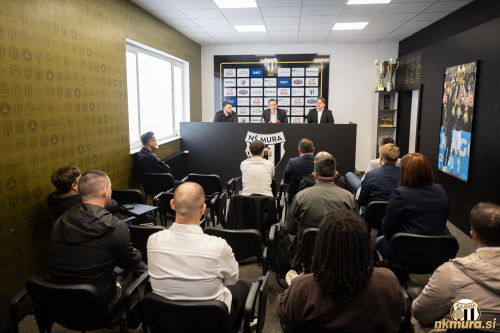 Novinarska konferenca ob predstavitvi Nebojše Subotića.