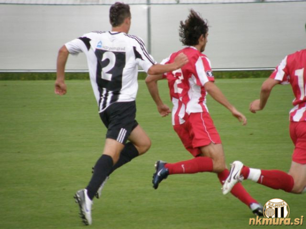 Tekma med Muro in Crveno zvezdo.