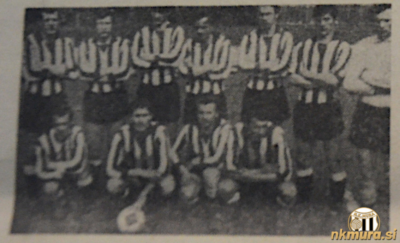Nogometaši Mure, ki so v sezoni 1968/69 tekmovali v II. zvezni ligi.
