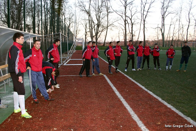 S prvega treninga v letu 2007.