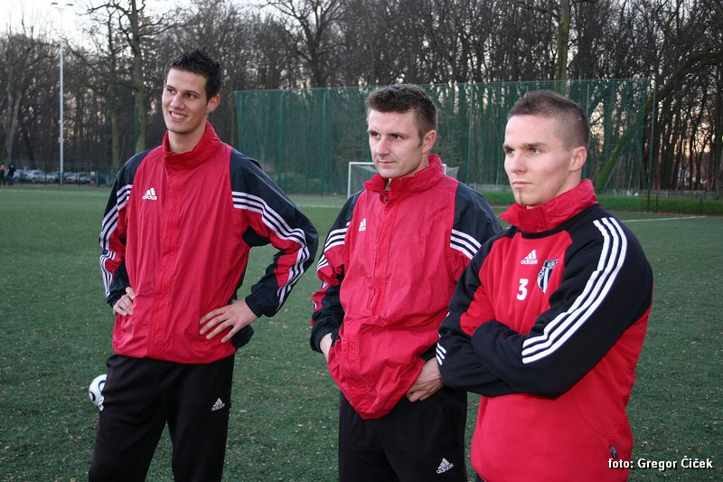 Marko Balažic, Marko Fajdiga, Denis Žilavec.